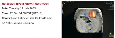 ISUOG Free webinar: Hot topics in fetal growth restriction